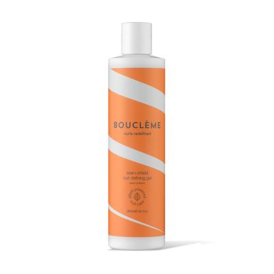 Bouclme Seal + Shield Curl Defining Gel - Strong Hold Gel to Protect Against Humidity - 95.69% Naturally Derived Ingredients and Vegan - 10.1 fl oz