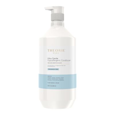 Theorie Pure Collection Hypoallergenic Conditioner -Plant-Based & Vegan - for Soothes Itchy & Allergy Prone Skin - Fragrance-free - Sensitive Scalp, Pump Bottle -800mL - 1 Pack