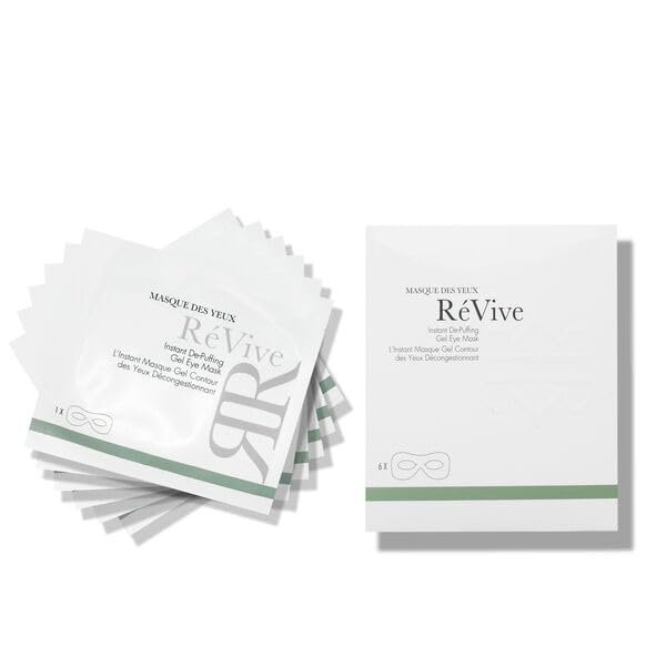 ReVive, Masque Des Yeux Instant De-Puffing Gel Eye Mask- 6 Pack
