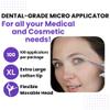 Disposable Micro Applicator Micro Brush for Makeup, Eyelash Extension, Lash and Mascara Application for Personal Care (100 Count (Pack of 1), Purple (XL)) view 2
