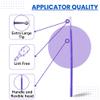 Disposable Micro Applicator Micro Brush for Makeup, Eyelash Extension, Lash and Mascara Application for Personal Care (100 Count (Pack of 1), Purple (XL)) view 4