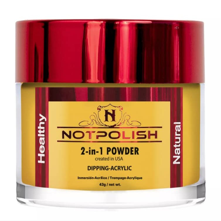 NotPolish - Nail Acrylic/Dip Powder | M Collection | M15 SUNFLOWER