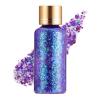 Gemstone Purple Face Body Glitter Gel Maekup for Women and Kids, Longwear Shimmer Holographic Mermaid Sequin Hair Glitter Gel for Singer Concert Music Festival Rave Accessories, 1oz view 1