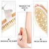 Healifty 2pcs Shower Brush Bathing Accessories Skin Massager Deep Clean Safe Material Suitable for Ages view 3
