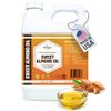 ORGANIC SWEET ALMOND OIL (16 oz) Premium Cold Pressed Unrefined | 100% Pure Sweet Almond Oil for Skin, Face, Hair, Soap Making | Carrier for Essential Oils | Available in Bulk | 16 FL OZ view 1