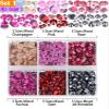 LPBeads 10000pcs Hotfix Rhinestones Flatback Glass Crystal Clear Black and 12 Mixed Color Rhinestone with Tweezers and Picking Pen for Crafts Clothes Nail Art view 3