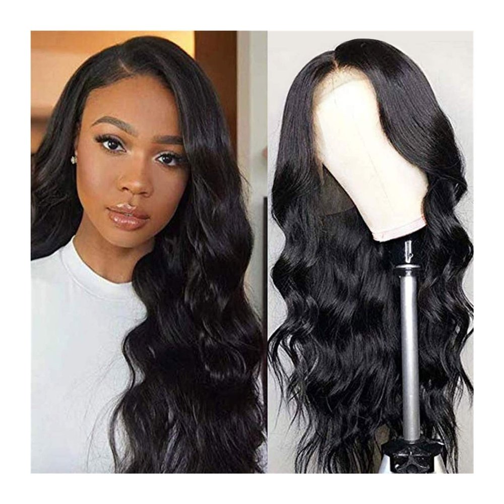 Women's Wigs Hair Replacement Wigs Lace Front Human Hair Wigs For Women 360 Hd Transparent Lace Wig 10-30 Inch 13x4 Body Wave Lace Front Wig Wig Hair ( Color : 360 Lace Frontal Wig , Size : 28inches )