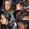 Women's Wigs Hair Replacement Wigs Lace Front Human Hair Wigs For Women 360 Hd Transparent Lace Wig 10-30 Inch 13x4 Body Wave Lace Front Wig Wig Hair ( Color : 360 Lace Frontal Wig , Size : 28inches ) view 4
