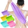 5 Pcs Back Scrubber for Shower Exfoliating Body Exfoliating with Handles Washcloth Towel Pull Strap Shower Scrubber for Body Cleans Skin Massages for Women Men One Size view 1
