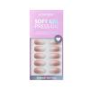 Almond Press On Nails Medium - BTArtbox Soft Gel Ombre Fake Nails with Nail Glue, Semi-Transparent Reusable Glue On Nails in 16 Sizes - 32PCS Stick On Nails Kit, Vanilla Cream Almond view 3