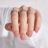 BTArtbox Press On Nails Short - Nude Square Nail Tips Glue On Nails, Reusable Stick On Nails in 16 Sizes - 32 Soft Gel Fake Nails Kit, Cinnamon view 1
