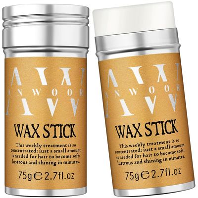 Hair Wax Stick, 2PCS - Wax Stick For Hair Slick Back Stick For Hair Fly Away & Edge Frizz, Easy to Absorb & No White Chips & No-Greasy & Frizz Hair