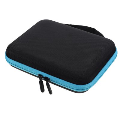 SEWACC Essential Oil Grids Hard Shell Essential Oils Storage Organzier Bag Carrying Oil Holder with Carrying Handle 1-3ML
