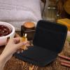 SEWACC Portable Essential Oil Bag Essential Oil Grids Hard Shell Essential Oils Storage Organzier Bag Carrying Oil Holder with Carrying Handle 1-3ML Travel Organizer Bag view 3