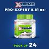 Xtreme Pro-Expert Clear Styling Hair Gel, Alcohol-Free 24-Hours Xtreme Control With Aloe Vera, 8.81 oz Jar (Pack of 24) view 2