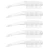 SHERCHPRY 5pcs Nail Cleaning Brushes for Dust Removal Gentle Fingernail Brush for Manicure and Pedicure Care Salons and Homes Lightweight Ergonomic Design Random Colors view 1