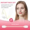 DB11 Face Lift Tape, 24PCS Ultra-thin Invisible Face Tape Face Lift Sticker for Instant Face, V-face Tightening Lifting Saggy Skin Hiding Facial Neck Wrinkles view 4