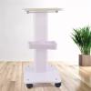 Salon Trolley, Beauty Rolling Trolley Stand Cart, 3-Layer Utility Cart with Wheels, Beauty Hairdresser Salon Instrument Tray Rolling Cart view 2