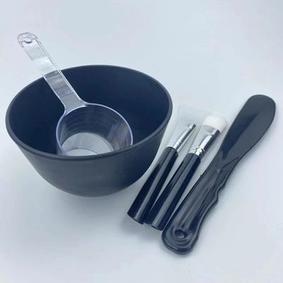manqianxun Face Mask Mixing Bowl Set.5IN 1 SPA Quality Face Mask Tool Kit. with Silicone Face Mask Brush Applicator,Premium Soft Face Brushes, Silicone Facial Mask Bowls, Mask Spatula, Measuring Scoop