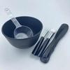 manqianxun Face Mask Mixing Bowl Set.5IN 1 SPA Quality Face Mask Tool Kit. with Silicone Face Mask Brush Applicator,Premium Soft Face Brushes, Silicone Facial Mask Bowls, Mask Spatula, Measuring Scoop view 1