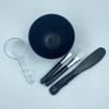 manqianxun Face Mask Mixing Bowl Set.5IN 1 SPA Quality Face Mask Tool Kit. with Silicone Face Mask Brush Applicator,Premium Soft Face Brushes, Silicone Facial Mask Bowls, Mask Spatula, Measuring Scoop view 2