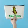 Azteoiz Pickle Gifts for Pickle Lovers Funny Makeup Bag Pickles Gift for Women, Graduation Birthday Gift for Women Girls Coworker Daughter Sister Cosmetic Bag Zipper Pouch view 2
