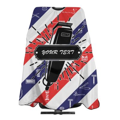 Custom Barber Cape Hairdresser Cape, Add Your Photo Text or Logo Personalized Salon Cape for Men, Customized Hair Cutting Cape for Home Salon Barbershop