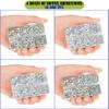LPBeads 10000pcs Hotfix Rhinestones Flatback Glass Clear and AB Crystal Rhinestone with Tweezers and Picking Pen for Crafts Clothes Nail Art view 2