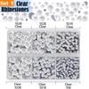 LPBeads 10000pcs Hotfix Rhinestones Flatback Glass Clear and AB Crystal Rhinestone with Tweezers and Picking Pen for Crafts Clothes Nail Art view 3