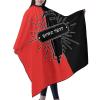 Custom Barber Cape Hairdresser Cape, Add Your Photo Text or Logo Personalized Salon Cape for Men, Customized Hair Cutting Cape for Home Salon Barbershop view 2