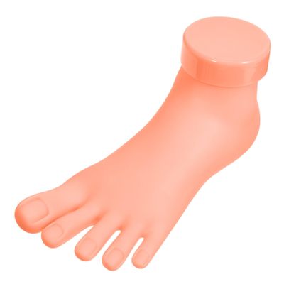 minkissy Professional Nail Training Aid Improve Nail Beauty Skills Foot Model for Practice