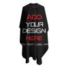 Custom Barber Cape Hairdresser Cape, Add Your Photo Text or Logo Personalized Salon Cape for Men, Customized Hair Cutting Cape for Home Salon Barbershop view 3