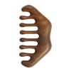 CHENSHUO Handheld Head Massage Comb, Wood Wide Tooth Hair Massage Combs,Massager Head Comb for Scraping Scalp view 1