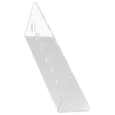 minkissy Wall-Mounted Slot Scissor Holder Rack for Hair Stylist Acrylic Hair Trimmer Organizer for Barbershops Home and Pet Grooming