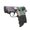 MightySkins Glossy Glitter Skin Compatible with Smith & Wesson M&P Bodyguard 380 (Green or No Laser) - Eyes and Teeth | Protective, Durable High-Gloss Glitter Finish | Easy to Apply | Made in The USA view 1