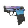 MightySkins Glossy Glitter Skin Compatible with Smith & Wesson M&P Bodyguard 380 (Green or No Laser) - Cotton Candy Sky | Protective High-Gloss Glitter Finish | Easy to Apply | Made in The USA view 1