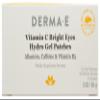 Derma E Vitamin C Bright Eyes Hydro Gel Patches, Natural, Cruelty Free, 3 Ounce (Pack of 1) view 1