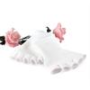 Healifty 3pairs Gel Toe Socks Moisturizing Foot for Softening and Healing Slip Design Comfortable Spa Socks for Women and Girls White view 3