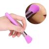 10Pcs Portable Makeup Brushes Cosmetic Brush Set Eyeshadow Blusher Powder Brush Set Beginner Cosmetic Brush Set Makeup Tool(Purple) view 2