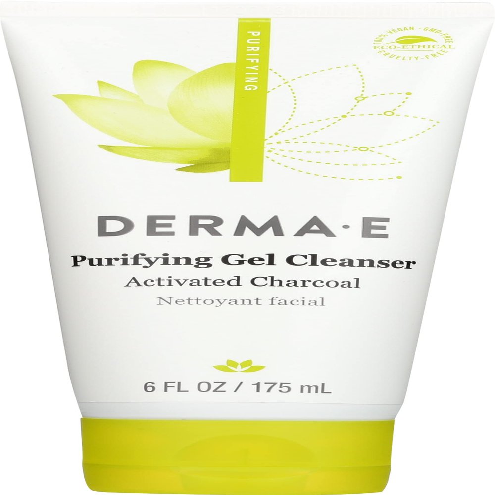Derma E Purifying Gel Cleanser, Dermatologist Tested, 6 Fluid Ounce (Pack Of 1)