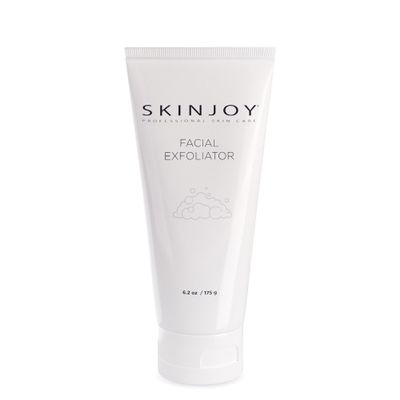 Skinjoy Face Exfoliator, Face Scrub with Jojoba and Beeswax Beads, Facial Skin Care Products, Blackhead Remover, Exfoliate for Face - 6.2 Oz / 175 g