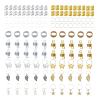 140x Hair Braiding Beads,Hoops, Accessories Classic Hair Braid Rings Cuffs Set for Bracelet Hair Decorations view 4