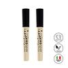 Milani Mascara Volume and Length, Highly Rated Anti-Gravity Black Shade with Castor Oil and Molded Hourglass Shaped Lash Coating Mascara Wand - 2 Pack view 2
