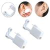 2 Pack Ear Piercing Gun Earring Disposable Ear Stud Gun Sterile No Pain Ear Piercing Gun (White) view 3