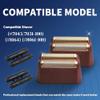 3 Pack Professional 5 Star Series Finale Shaver Replacement Foil and Cutter Bar Assembly Compatible with wahl Shaver Foil 7031-100, 7043-100 Super Close Shaving Replacement HeadsRed view 2