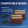 1 Pack Professional 5 Star Series Finale Shaver Replacement Foil and Cutter Bar Assembly Compatible with wahl Shaver Foil 7031-100, 7043-100 Super Close Shaving Replacement HeadsRed view 3
