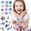Turtle Temporary Tattoos,20 Sheets 172 Pieces Turtle Themed Tattoos Stickers Party Decoration Supplies favors Body Art for Kids Adults view 2