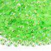 Blinginbox 15000pcs Flatback Rhinestones,Resin Non Hotfix Rhinestones Large Quantity Wholesale for Crafts DIY Creative Design,Clothes,Makeup,Nail Art (5mm=0.2", Lt.Peridot AB) view 2