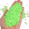 Blinginbox 15000pcs Flatback Rhinestones,Resin Non Hotfix Rhinestones Large Quantity Wholesale for Crafts DIY Creative Design,Clothes,Makeup,Nail Art (5mm=0.2", Lt.Peridot AB) view 3