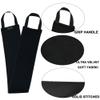 4 Pack Self Tanning Mitt Applicator Kit, with Self Tanner Mitt, Self Tan Back Applicator, Exfoliating Glove, Flat Top Face Tanner Brush, Tan mit for Self Sunless Tanner (black) view 3